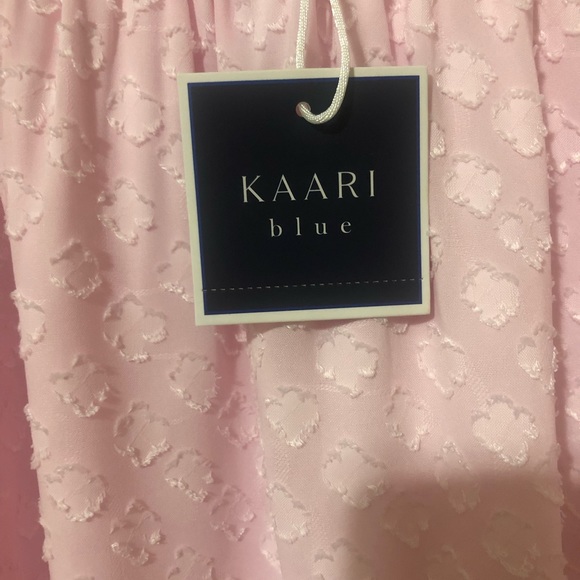 Kaari Blue Pink Dress In Light Flowing Fabric Size XL NWT - Picture 8 of 10